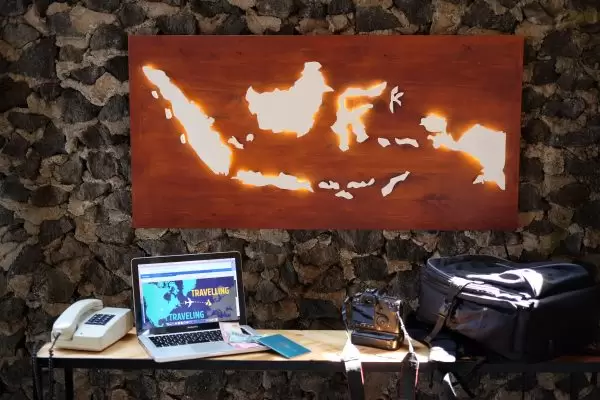 Wooden Map Indonesia 9 scaled