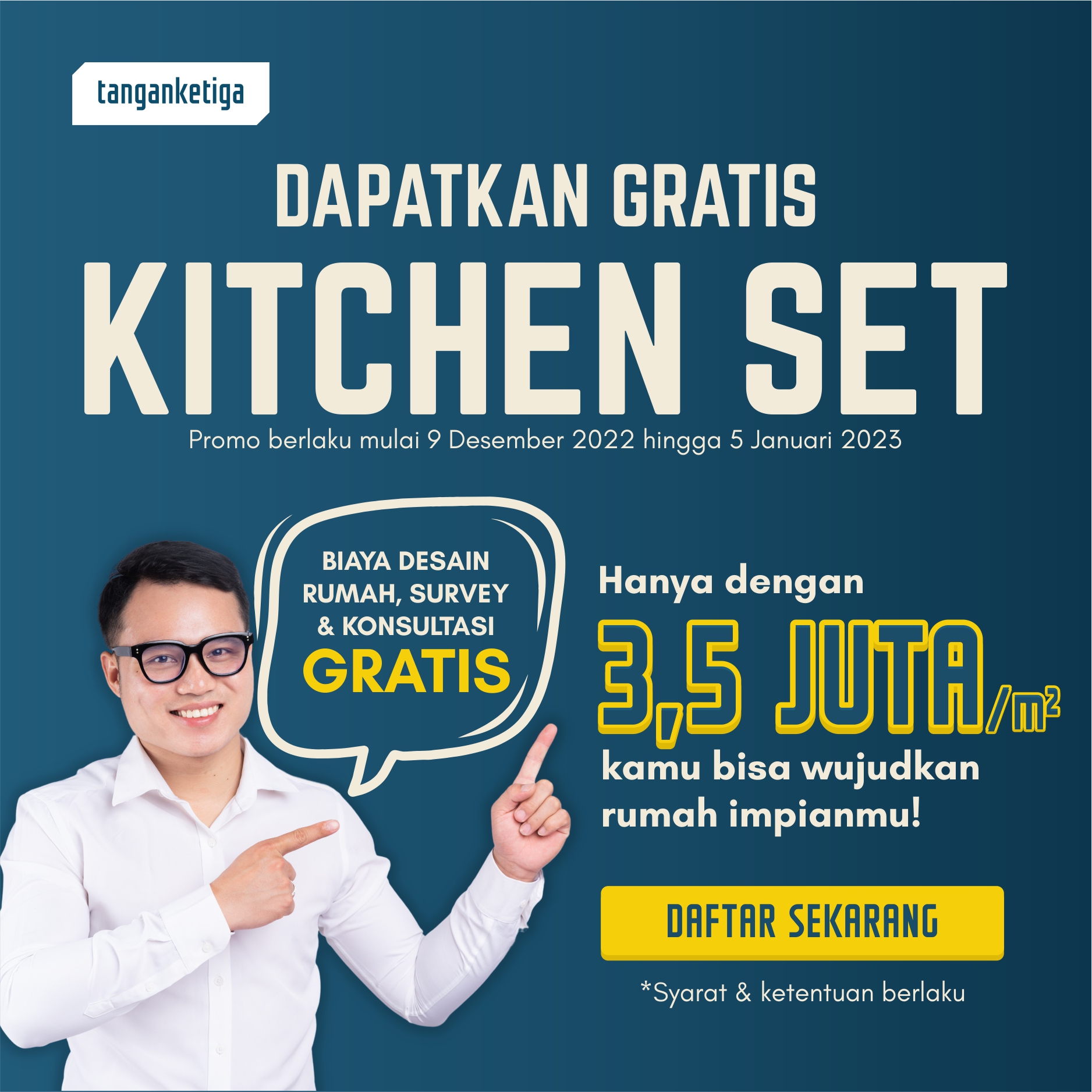 Promo Tahun Baru _ Free Kitchen Set